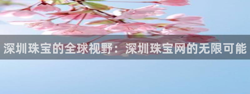 新航海大酒店娱乐城：深圳珠宝的全球视野：深圳珠宝网的无限可能