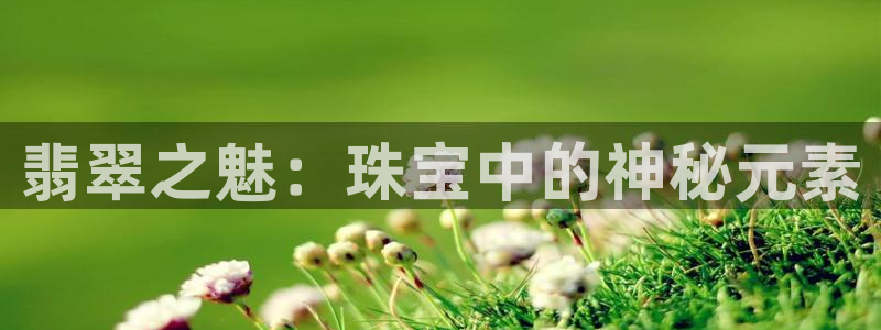 新航娱乐官网入口：翡翠之魅：珠宝中的神秘元素