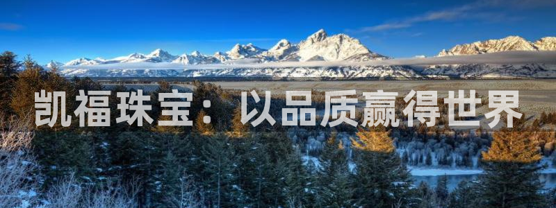 阜新航空娱乐:凯福珠宝:以品质赢得世界